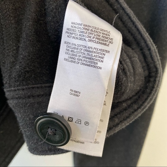 MOUNTAIN HARDWEAR Grettana Gray Peacoat Hoodie Jacket! Medium - Picture 7 of 10